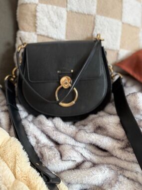 Large Black Chloe Tess Bag
